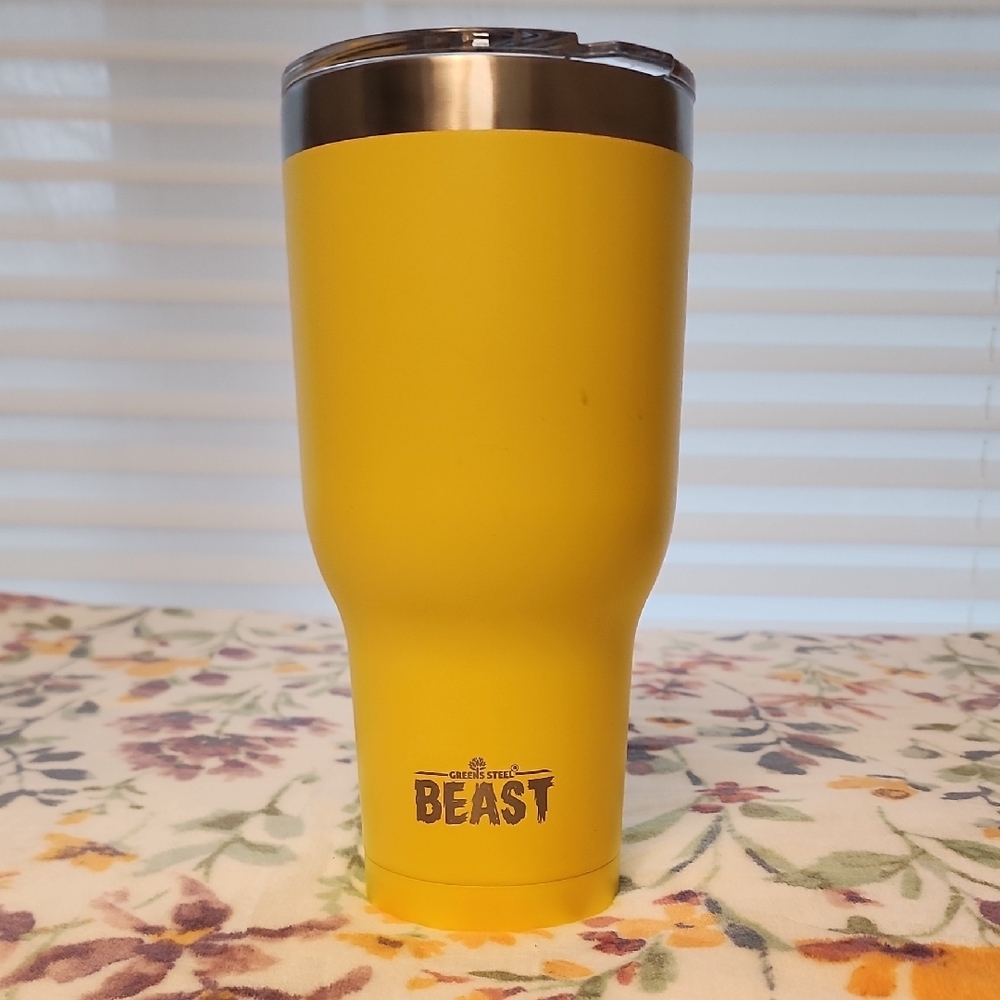 Yellow BEAST Tumbler